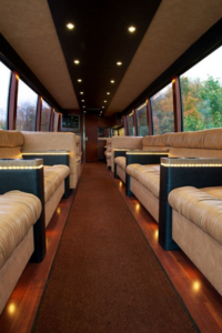 Inside Condello Bus